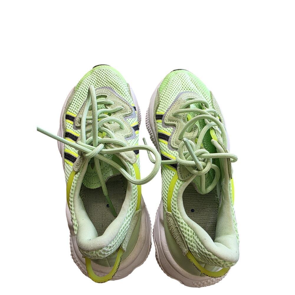 Adidas‎ Ozweego Glow Green Athletic Running Shoes Sneakers EE6466 Kids Size 3.5 - Picture 14 of 16